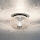 Transparent bubble glass ceiling lamp by peill & putzler, 1970s