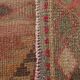 Taupe & Dusty Pink Vintage Carpet For Hallway, 83x308 Cm