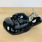 Empty pocket boxing glove JC Peiré black ceramic