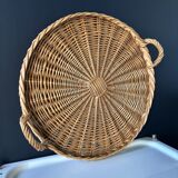 Large rattan tray