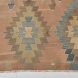 6x10 Kilim Turkish Nomadic Design Kilim Rug, 181x312 Cm