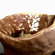 Sculptural studio ceramic art vase from Atelier Sorembe, Germany 1970s
