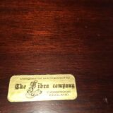 English-style mahogany desktop recycle bin