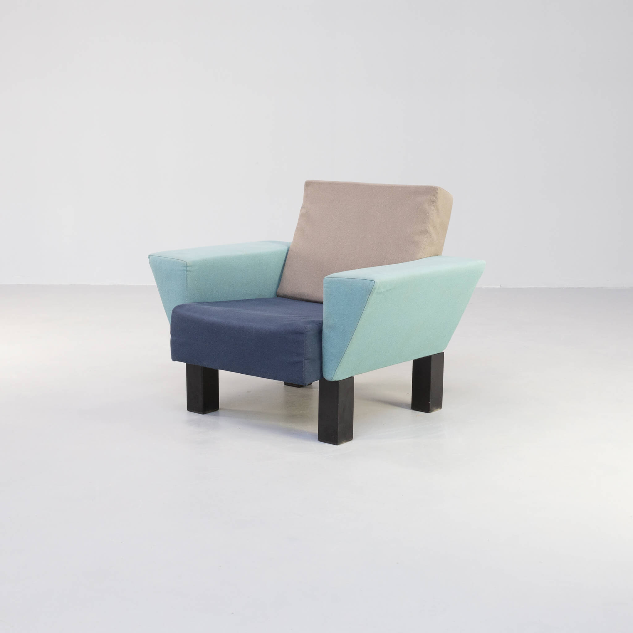 Ettore Sottsass ‘westside’ lounge chair for Knoll 80s