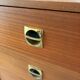 Vintage teak chest of drawers/commode