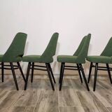 Dining Chairs by Radomir Hoffman for Ton, 1950s, Set of 4