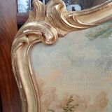 Ancien miroir trumeau style Louis XV