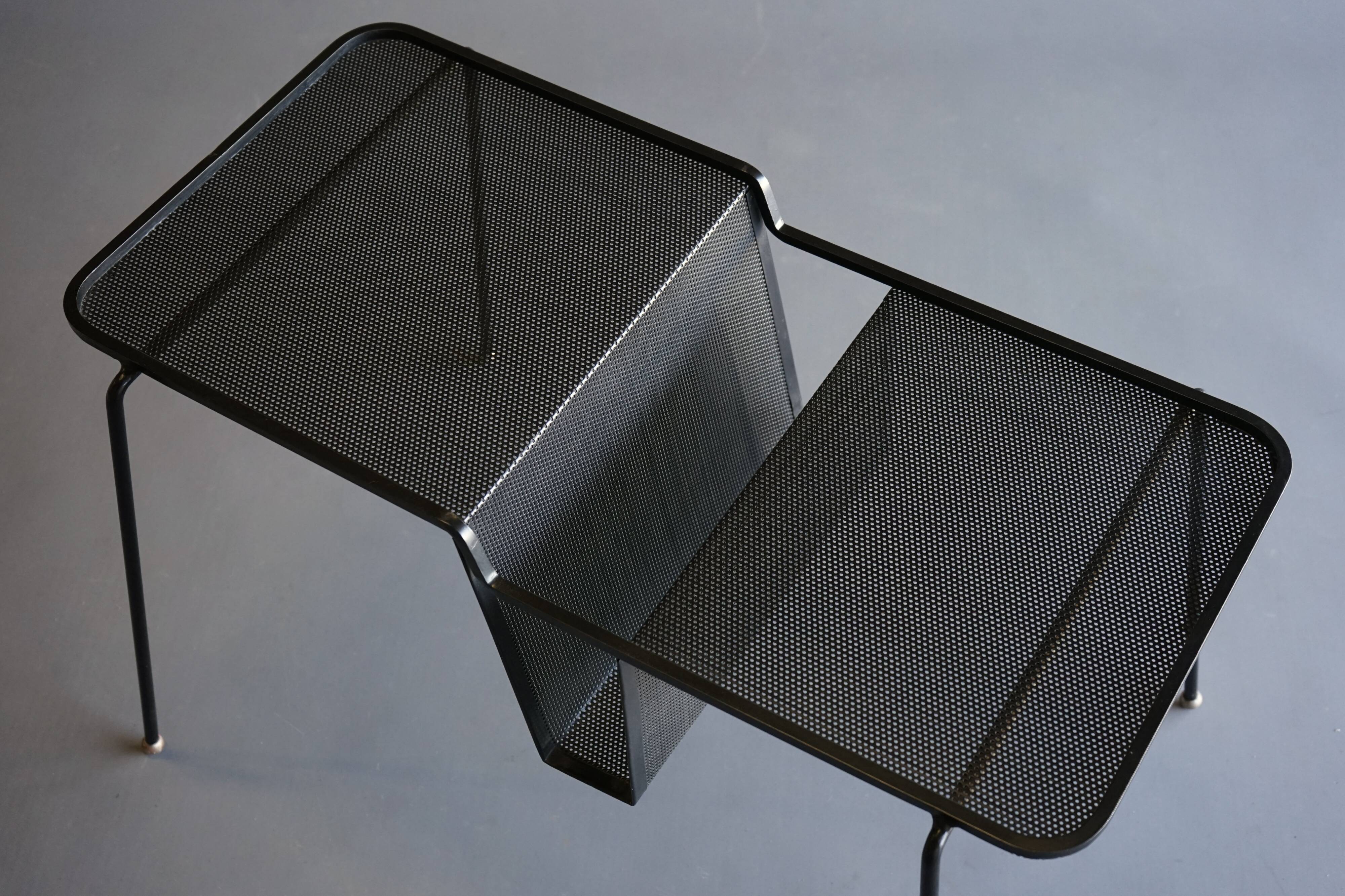 Table d'Appoint Magazine Elysée Mathieu Matégot pour Artimeta, 1950s