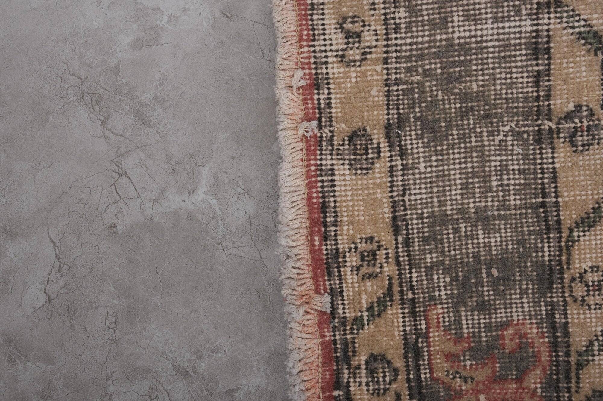 Tapis de couloir turc vintage