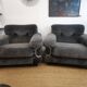 Paire de fauteuils design vintage italien des annes 70