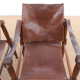 Fauteuils Safari en hêtre 1940s