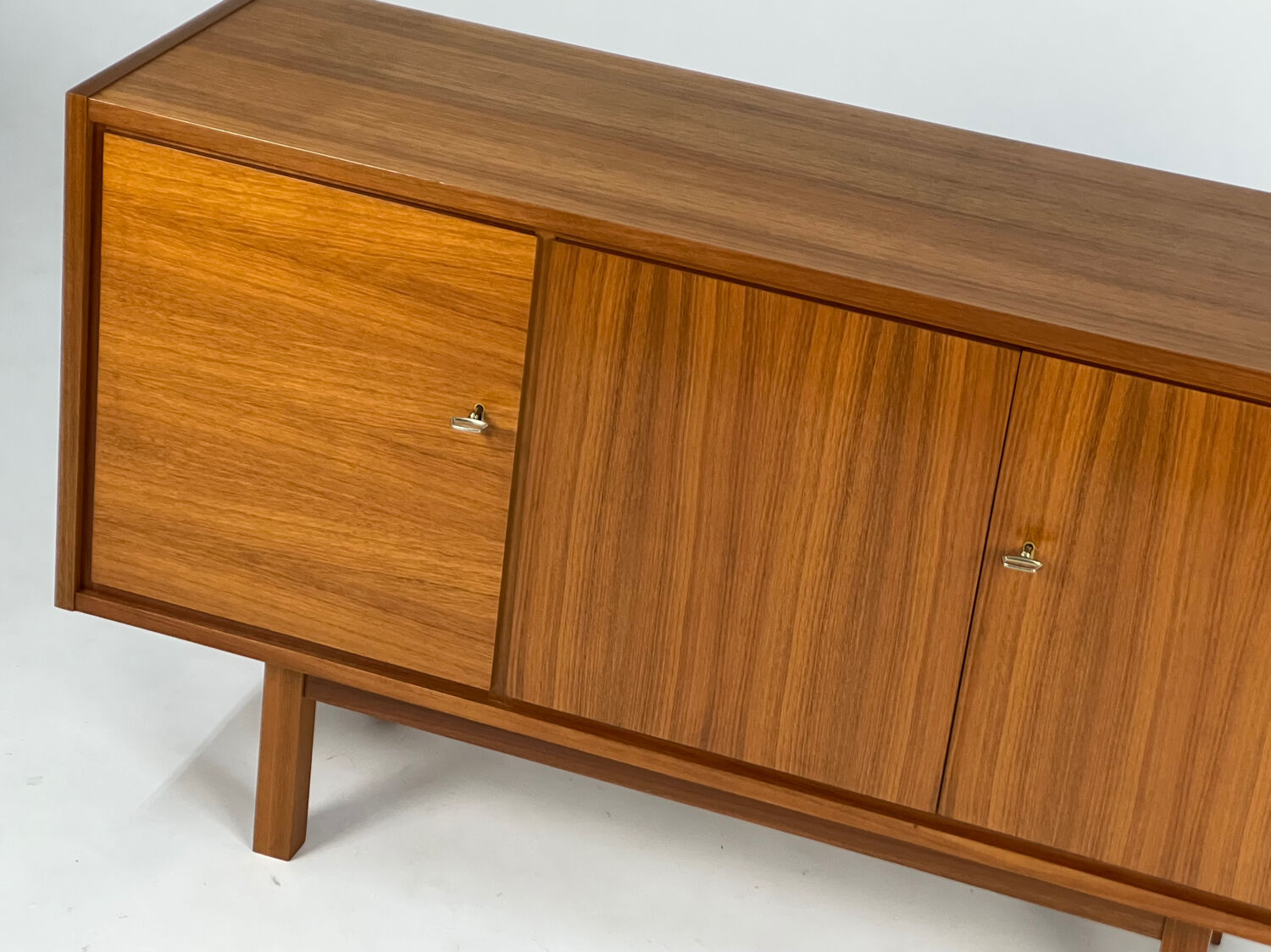 Vintage teak sideboard HiFi cabinet 60s 70s mid-century cupboard