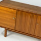 Vintage teak sideboard HiFi cabinet 60s 70s mid-century cupboard