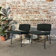 Pair of armchairs designed by Pierre Guariche for Meurop.