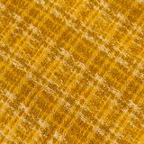 Suite of 4 Czech chairs wood and fabric Yellow "Univerzal" late 60