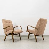 Page 1 of 17 Armchairs type 53 by J. Smidek, Ton, Czechoslovakia, 1960s, se