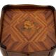 Inlaid bedside tables, Louis XV style, France.