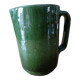 Glazed terracotta pitcher