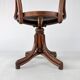 Chaise de Bureau en Chêne Courbé par Thonet, 1950s