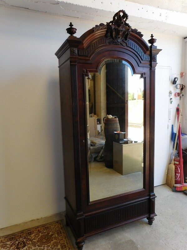 Rosewood cabinet of the nineteenth century