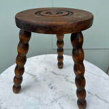 Tabouret en bois