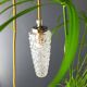 Vintage crystal spike lamp