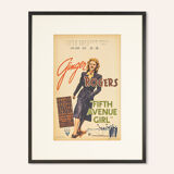Carte fenêtre « fifth avenue girl », ginger rogers