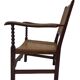 Art Deco easy chair minimalist oak wicker minimalist design