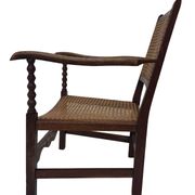 Art Deco easy chair minimalist oak wicker minimalist design