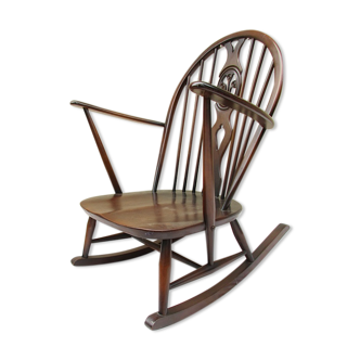 Rocking-chair ERCOL collection Grandfather 316 catalog 1957