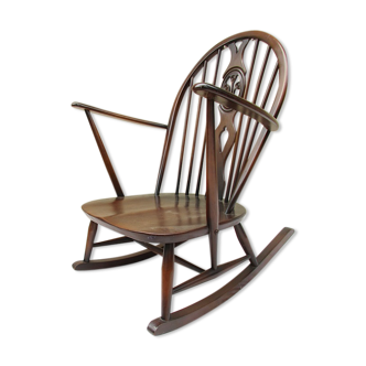 Rocking-chair Ercol collection Grandfather 316 catalogue 1957