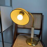 Art Deco Brass and Bakelite Desk Lamp, Germany, 1930s
