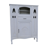 Pretty painted wooden wardrobe