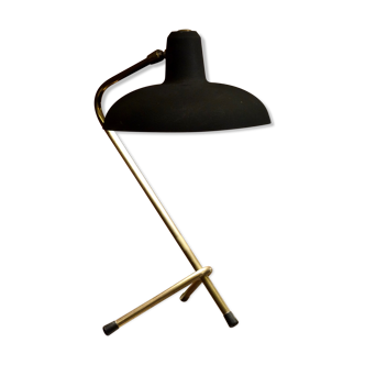 1950's brass cooker lamp