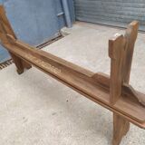 Paire de bancs de ferme