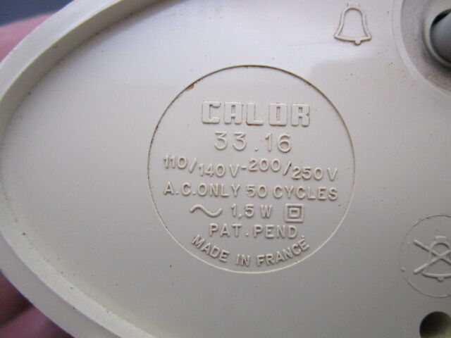 Calor vintage alarm clock