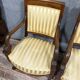 Pair of Empire period mahogany dolphin armchairs