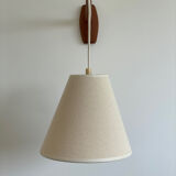 Applique vintage scandinave en teck