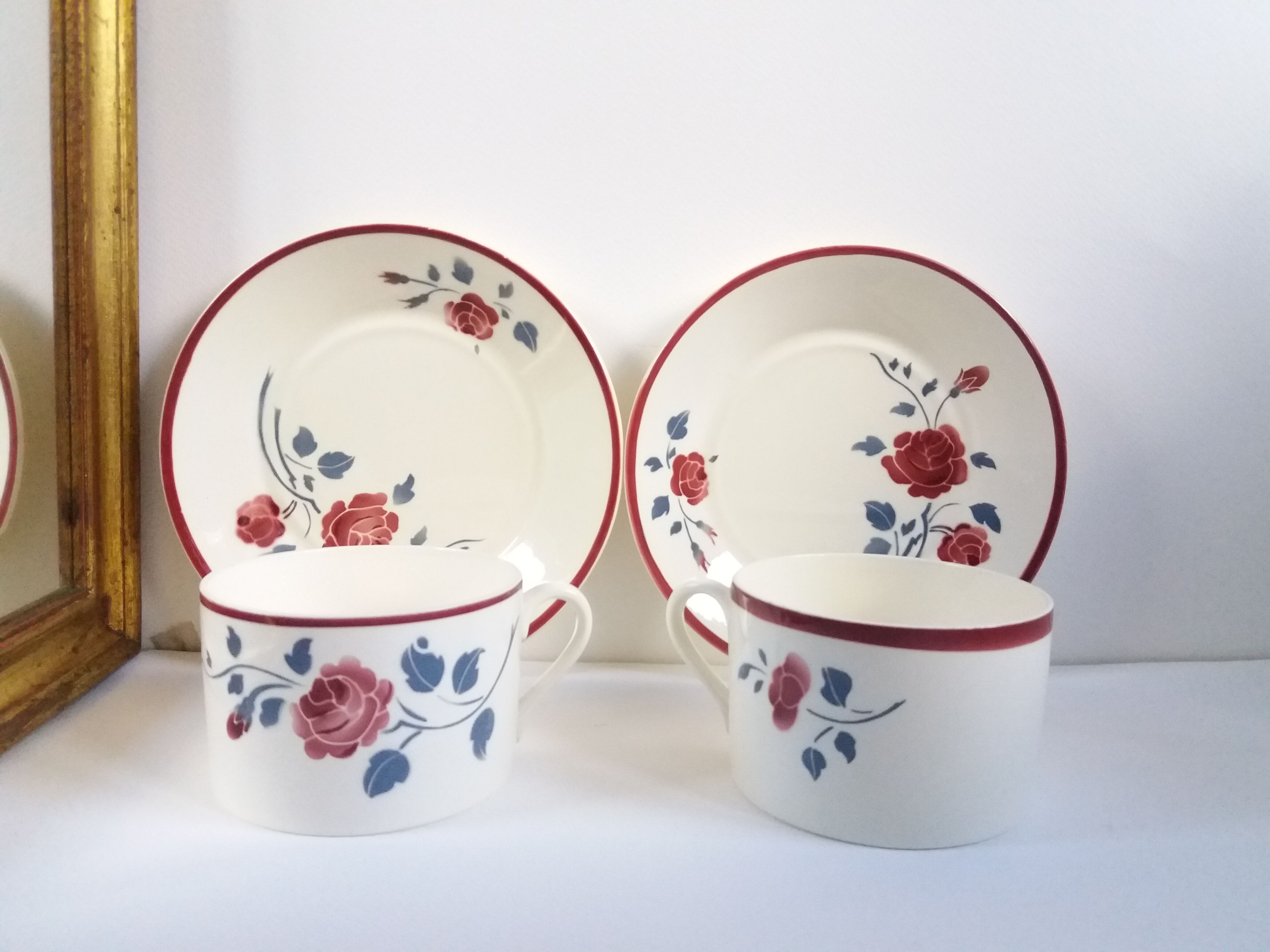 Pair of breakfast cups