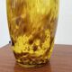 Large marbled yellow Art Deco vase