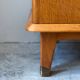 Pair of vintage light wood bedside tables