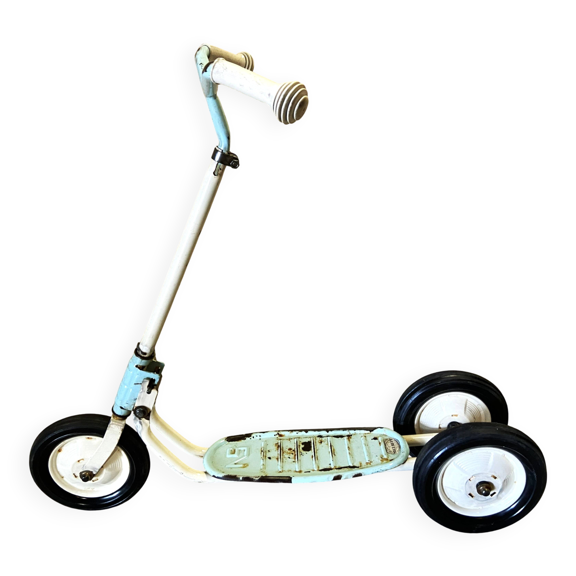 Vintage 3-wheel scooter nordy made in france antique collector's toy