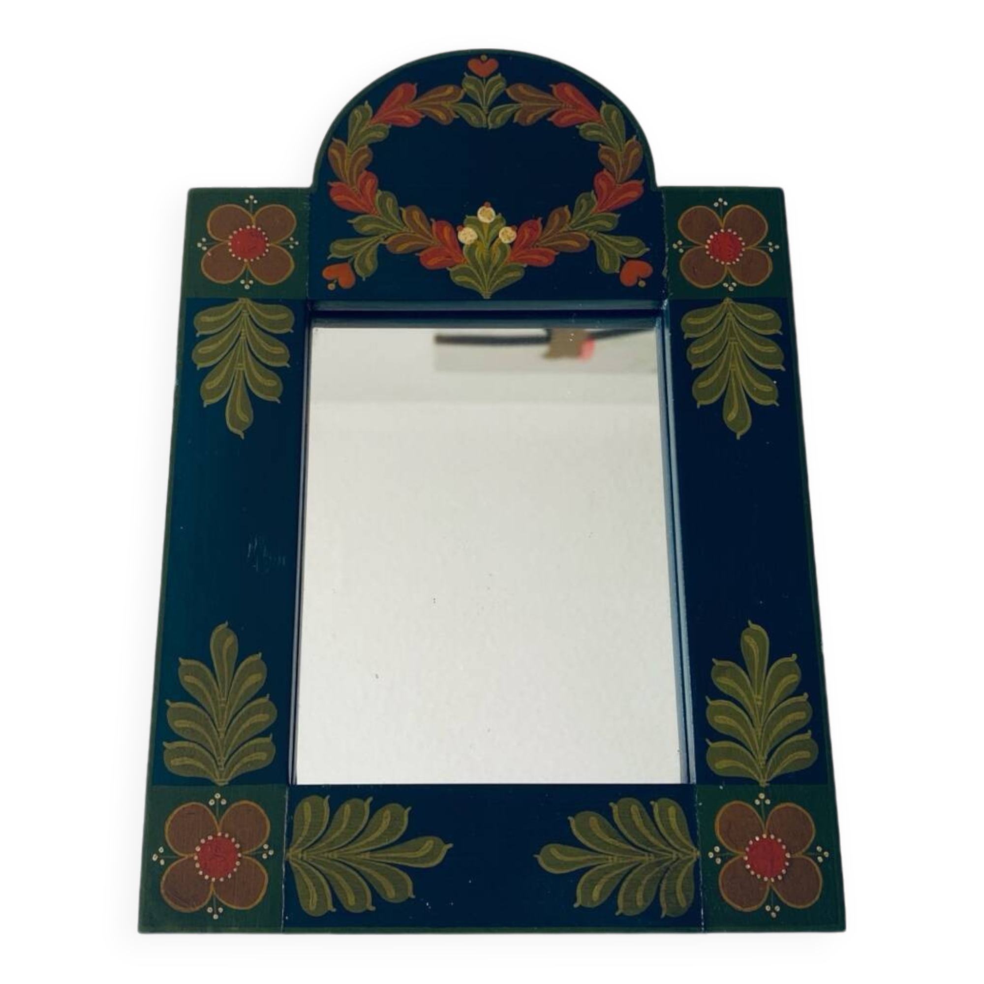 Bohemian folk wall mirror