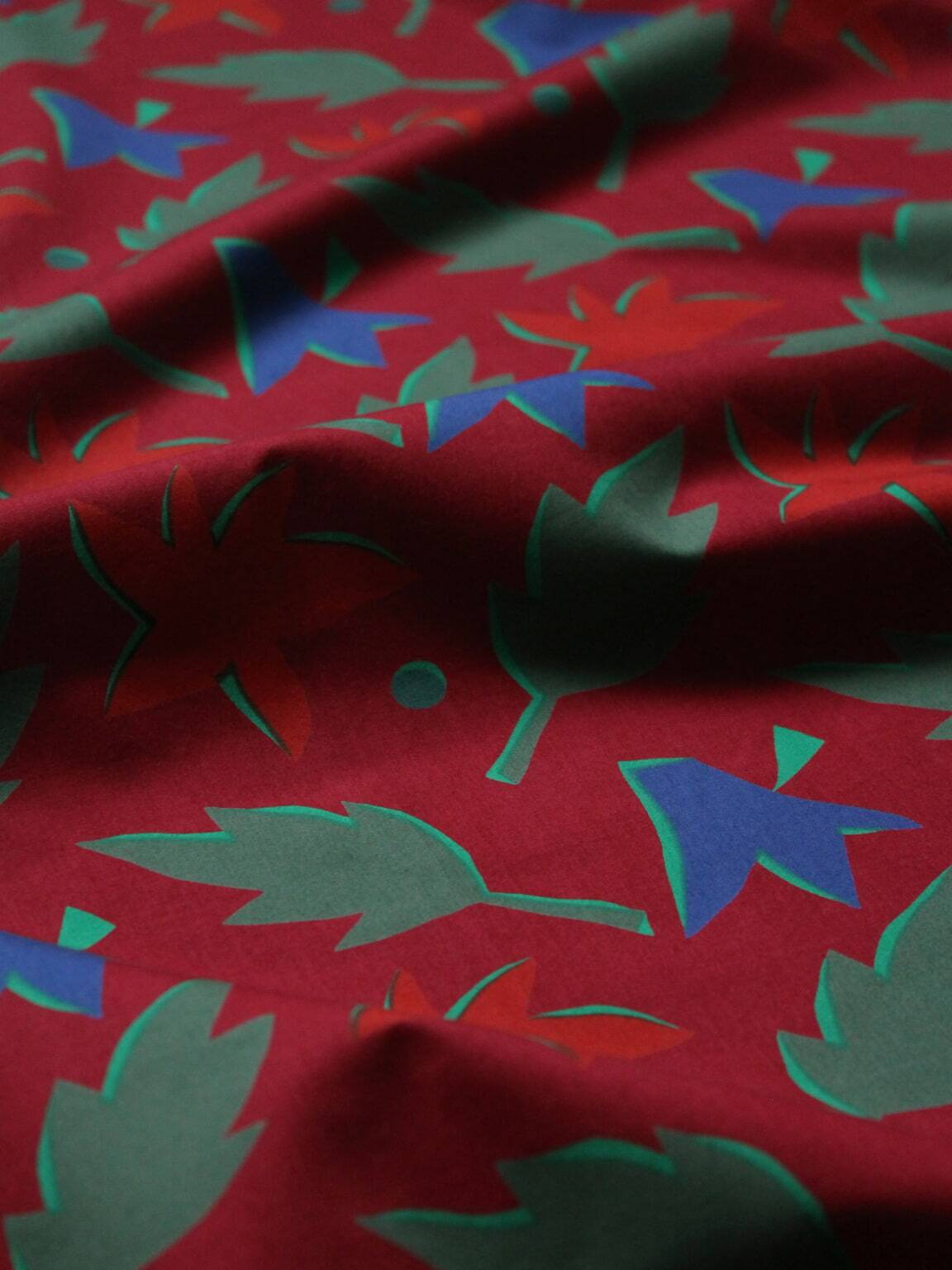 Tissu en coton Heikki Orvola "Calypso" 1,47x1,90m, pour Marimekko, 1987