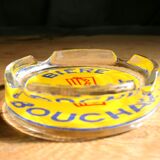 Vintage ashtray glass Beer Bouchart