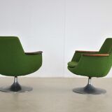 vintage swivel amchairs Hong Stole Fabrik