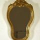 GOLD FRAMED MIRROR 32 x 19 cm
