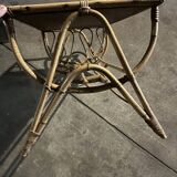 Rattan coffee table