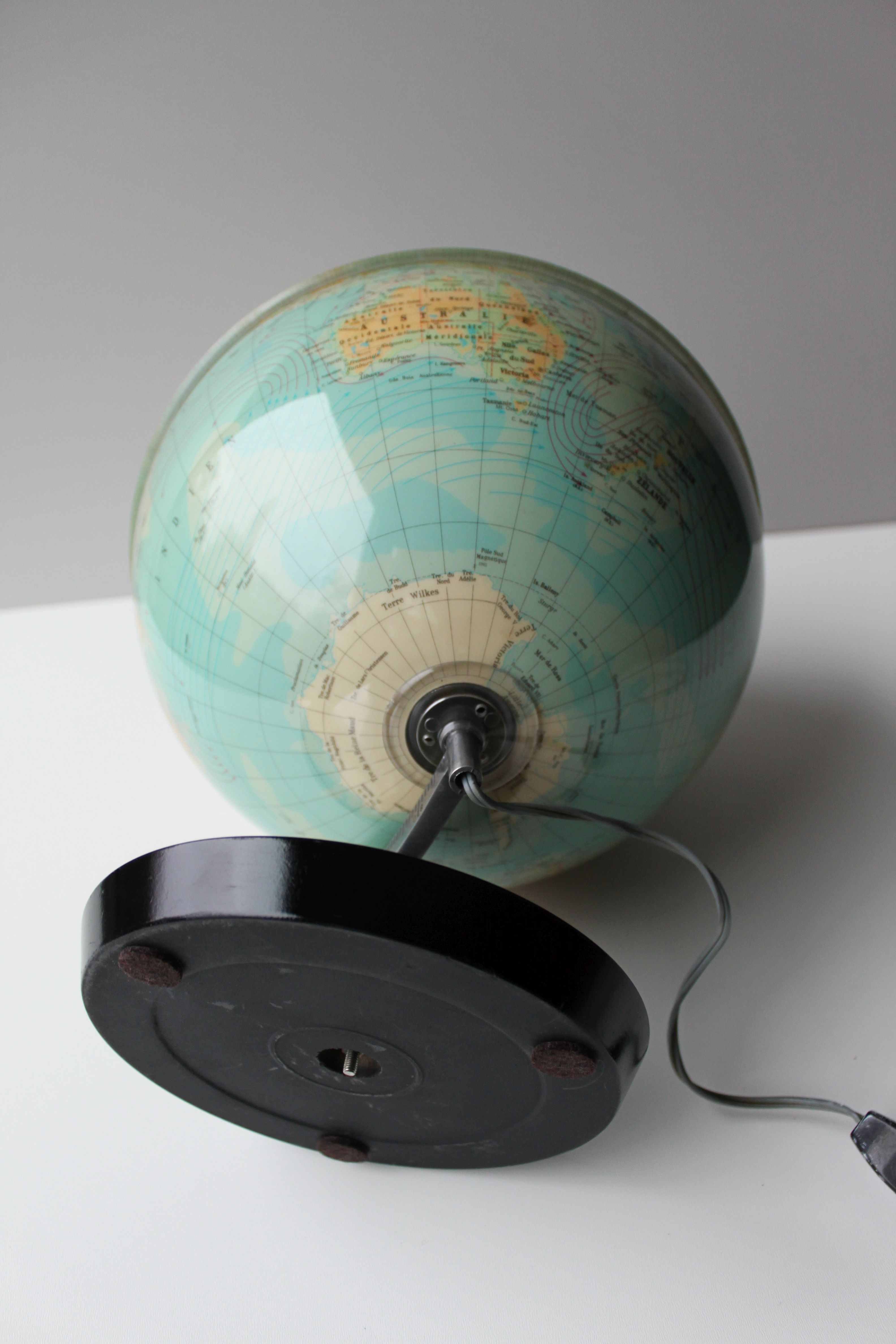 Light Earth Globe 'Imperial', Stauffacher editions, 1967