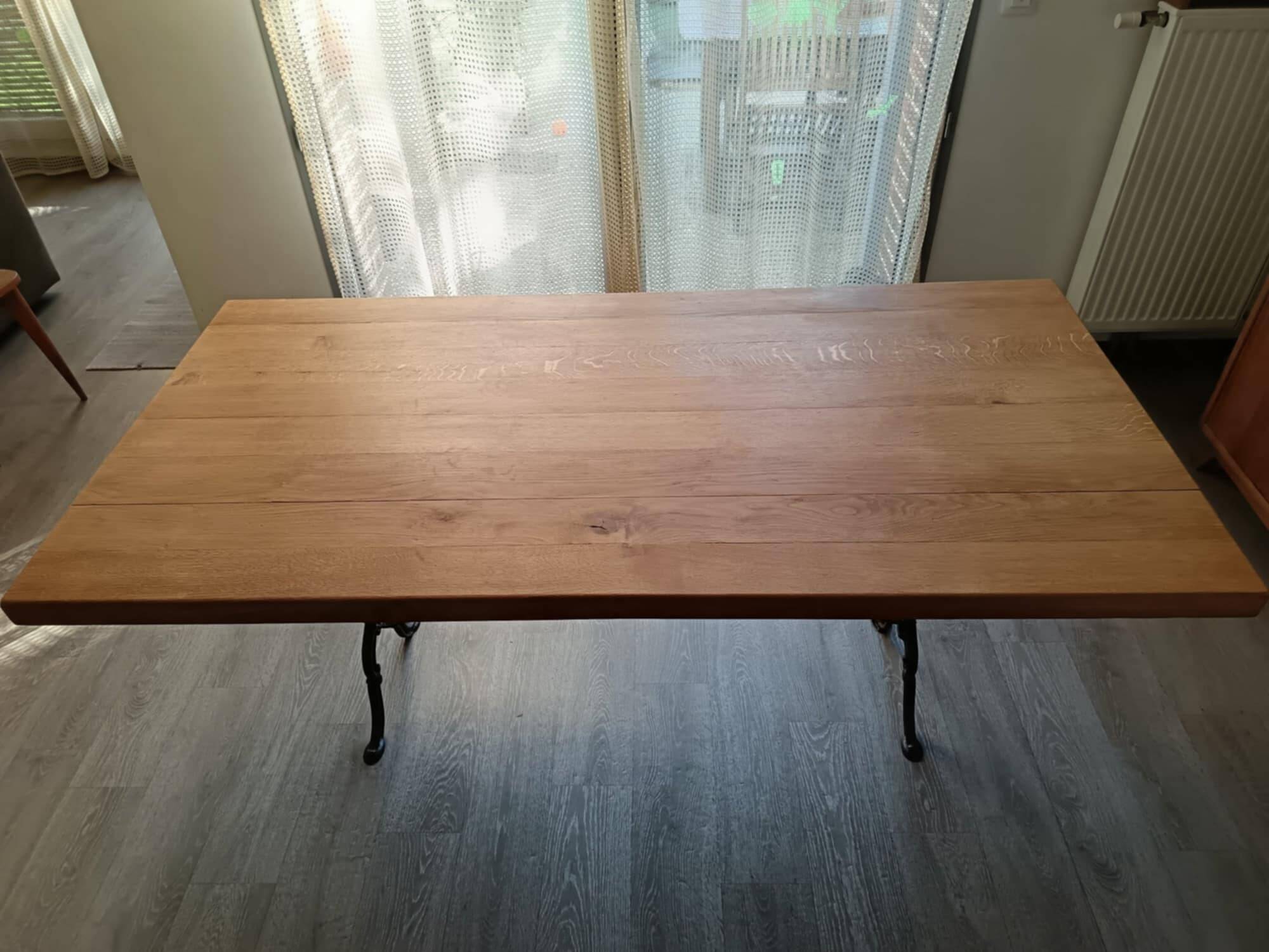 Oak bistro table